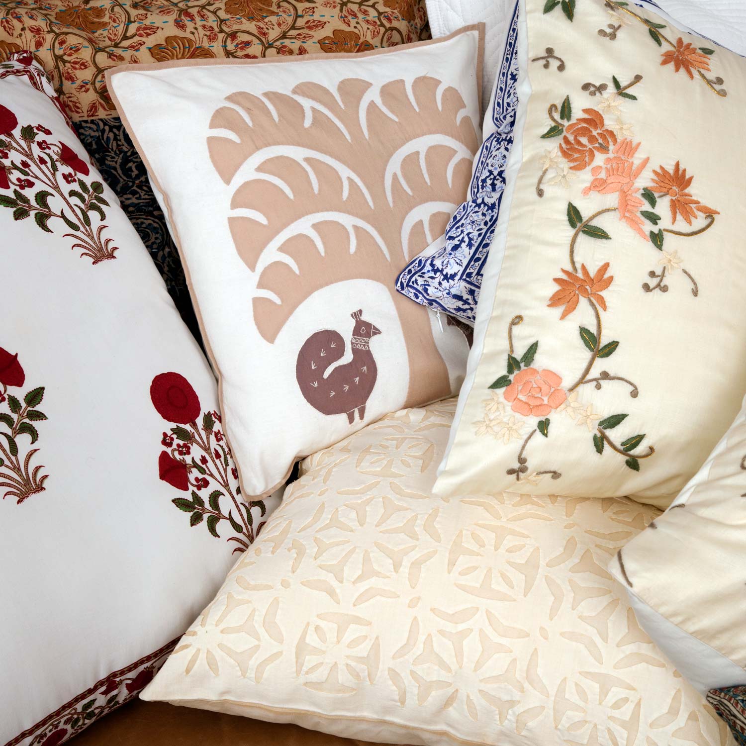 Ivory pillow covers best sale